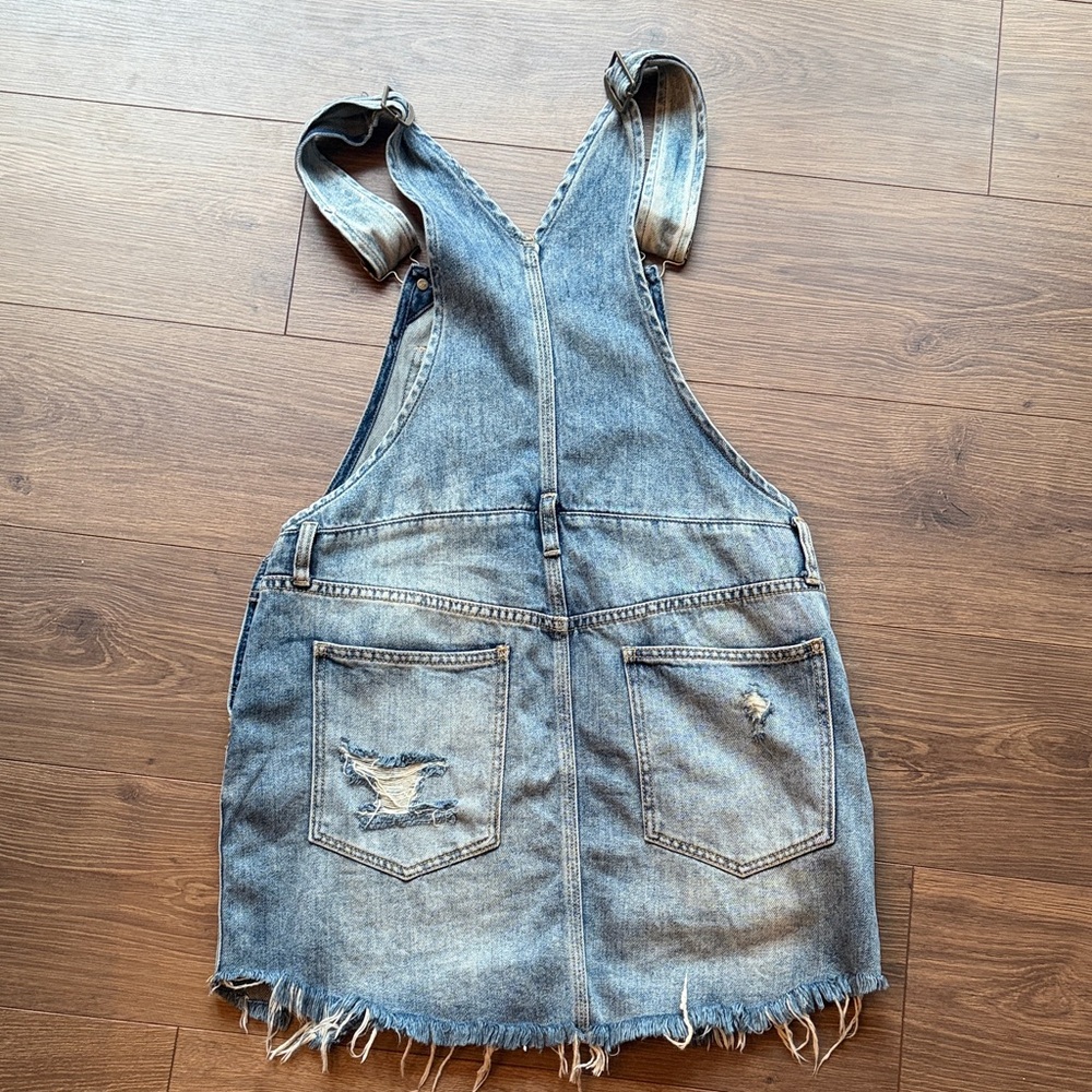 We The Free Blue Denim overalls - Picture 5 of 5